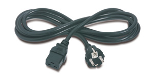 Power Cord, Schuko CEE 7/EU1-16P, H05VV-F, 16A
