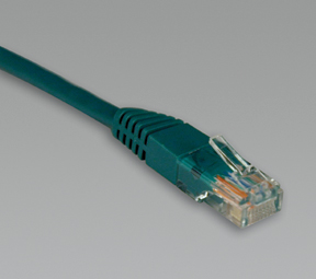 Picture of TRIPP LITE Cat5e 350MHz Green Molded Patch Cable N002-025-GN