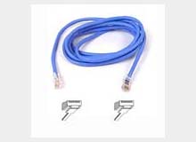 COMPONENTS LAN UTP CAT 5e PATCH CABL 4PAIR;RJ45M/M - BELKIN A3L791-10-BLU