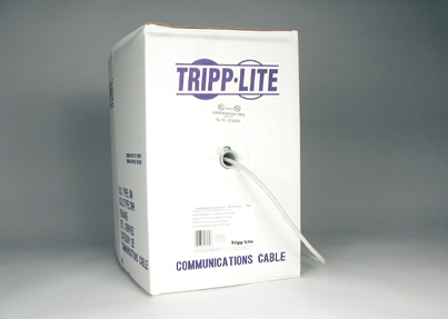 TRIPP LITE Cat 6 Gigabit bulk solud Cable N222-01K-GY