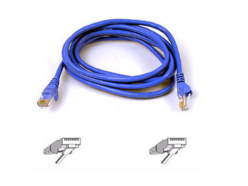 CAT6 patch cable RJ45M/RJ45M 5ft blue