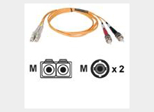 Tripp Lite 10M Duplex Mmf Cable Lc/St N518-10M