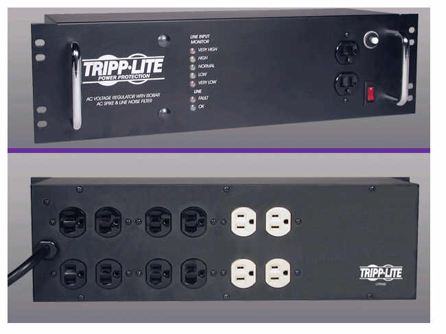 Picture of Tripp Lite Rackmount Isobar Protection 14 Outlets Lcr2400