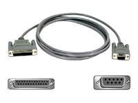 AT Serial Adapter Cable DB9F/DB25F 6 ft