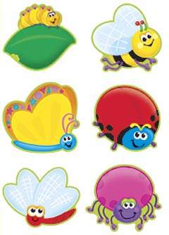 Picture of Trend Enterprises Inc. T-10914 Bright Bugs Classic Accents Variety Pack
