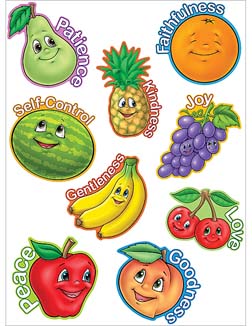 Picture of Teacher Created Resources Tcr7066 Fruit Of The Spirit Accents