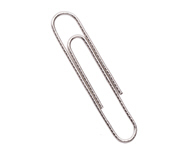 Picture of Charles Leonard Chl202 Standard Paper Clips Gem Non-Skid Sold In Pkgs Of 10