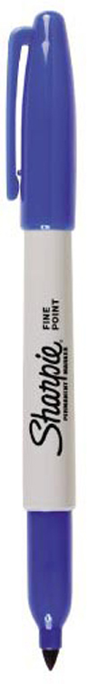Picture of Newell Corporation San30003 Marker Sharpie Fine Blue