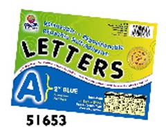 Picture of Pacon Corporation Pac51653 2 Self-Adhesive Letters Blue