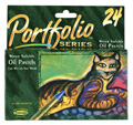Picture of Crayola Llc Formerly Binney & Smith Bin523624 Water Soluble Oil Pastels 24 Ct Portfolio Series