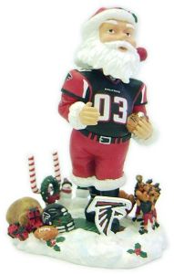 Picture of Atlanta Falcons Santa Claus Forever Collectibles Bobblehead