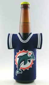 Picture of Miami Dolphins Bottle Jersey Holder Black