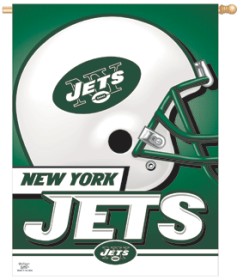 Picture of New York Jets Banner 28x40 Vertical