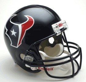 Picture of Houston Texans Riddell Deluxe Replica Helmet