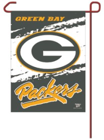 Picture of Green Bay Packers Flag 12x18 Garden Style 2 Sided