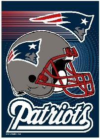 Picture of New England Patriots Flag 12x18 Garden Style 2 Sided