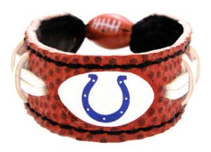 Picture of Indianapolis Colts Classic Football Bracelet