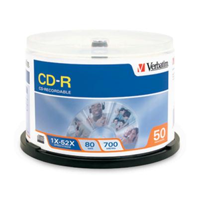 Picture of Verbatim CD-R 80MIN 700MB 52X -50PK 94691