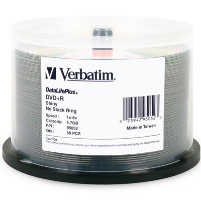 Verbatim 8X DVD+R 4.7GB DatalifePlus 95052