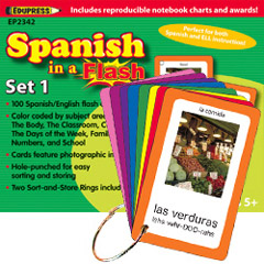 Picture of Edupress Ep-2342 Spanish In A Flash Set 1