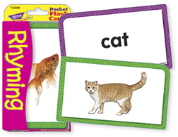 Picture of Trend Enterprises Inc. T-23026 Pocket Flash Cards Rhyming 3 X 5 56 Two-Sided Cards