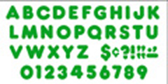 Picture of Trend Enterprises Inc. T-458 Ready Letters 4 Casual Green Spark