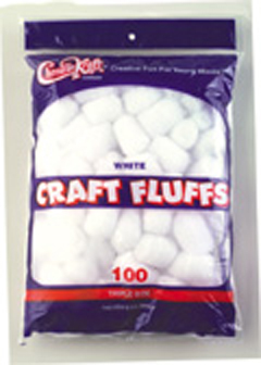 Picture of Chenille Kraft Company Ck-6400 Craft Fluffs White