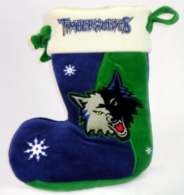 Picture of Minnesota Timberwolves 10&quot; Holiday Stocking