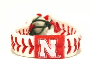 Picture of Nebraska Cornhuskers Bracelet - Classic Baseball