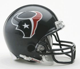 Picture of Houston Texans Replica Mini Helmet w/ Z2B Face Mask