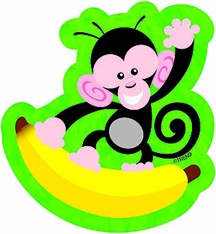 Picture of Trend Enterprises Inc. T-10818 Monkeys-Bananas/Mini Variety Pack C A Mini Accents