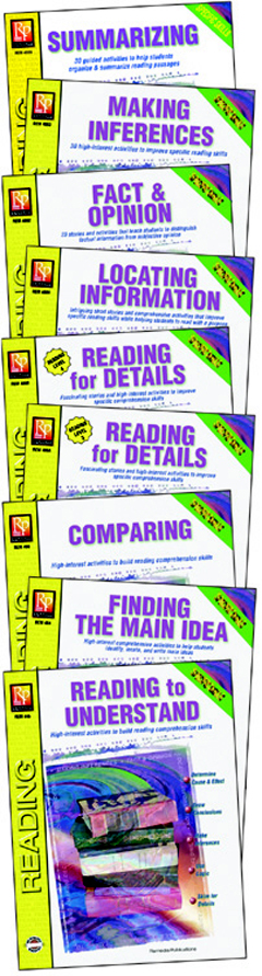 Specific Reading Skills Set Of 9 9 Books