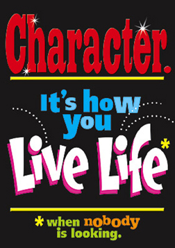 Picture of Trend Enterprises Inc. T-A67128 Poster Character. Its How You Live