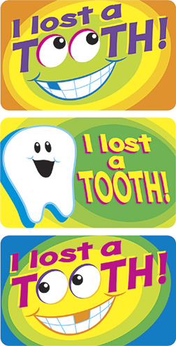 Picture of Trend Enterprises Inc. T-47313 Applause Stickers I Lost A Tooth