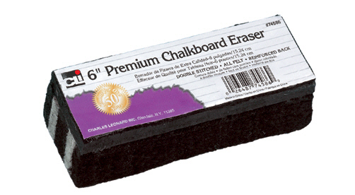Picture of Charles Leonard Chl74586 Premium Chalkboard Eraser