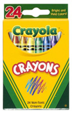 Picture of Crayola Llc Formerly Binney & Smith Bin3024 Crayola Crayons 24 Color