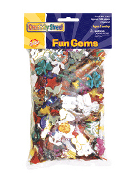 Picture of CHENILLE KRAFT COMPANY Fun Gems Art Paper CK-3541