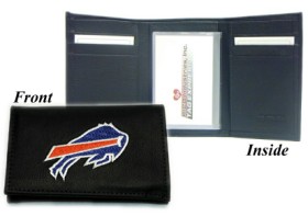Picture of Buffalo Bills Wallet Trifold Leather Embroidered
