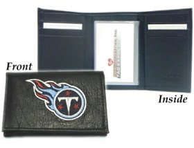Picture of Tennessee Titans Wallet Trifold Leather Embroidered