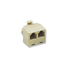 Picture of Cables To Go 01938 RJ45 8-PIN MODULAR T-ADAPTER