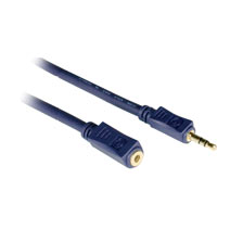 Picture of Cables To Go 40606 1.5ft VELOCITY 3.5mm STEREO AUDIO EXTENSION CABLE M-F