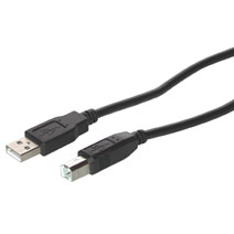 Picture of Cables To Go 28101 1m USB 2.0 A-B CABLE BLACK