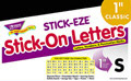 Picture of Trend Enterprises T-1785 Stick-Eze 1 Letters Numbers Black-+ 90 Punctuation Marks