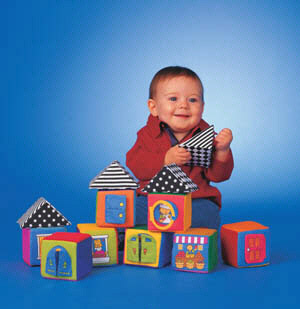Picture of Small World Toys Swt7068300 Baby Knock-Knock Blocks