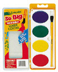 Picture of Crayola Llc Formerly Binney & Smith Bin1500 So Big Water Color-Refill 4 Colors