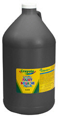 Picture of CRAYOLA LLC FORMERLY BINNEY &amp; SMITH BIN212851 WASHABLE PAINT GALLON-BLACK