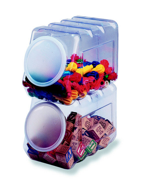 Picture of Pacon Corporation Pac27660 Storage Container With Lid-Interlocking
