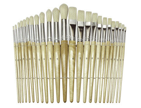 Picture of Chenille Kraft Company Ck-5172 Wood Brushes Set Of 24
