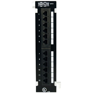 Tripp Lite 12 Port Cat6 Patch Panel 12 x RJ-45 N250-012