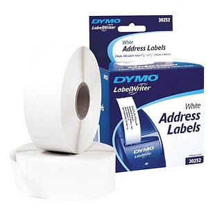 Picture of Dymo Address Labels 112 Inch x 35 Inch 2 Roll Address Label 30252